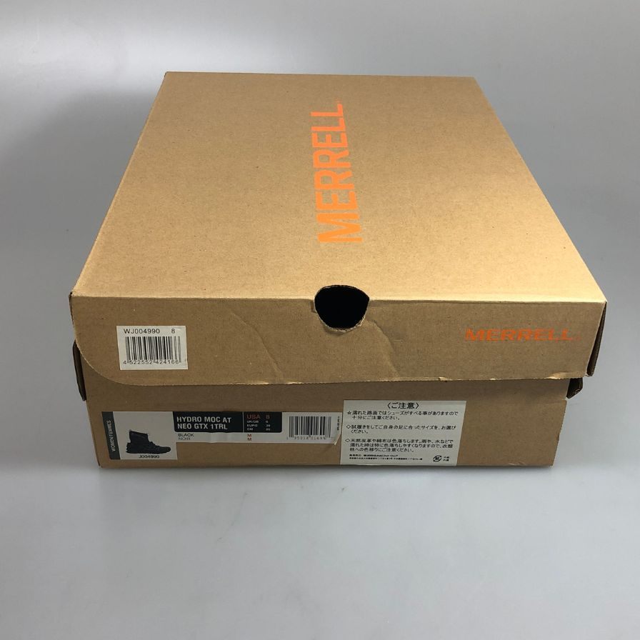 メレル スニーカー ハイドロモック ゴアテックス ブラック hydro moc at neo gtx 1trl メンズ サイズUS8 merrell 約26.0cm【AFD5】
