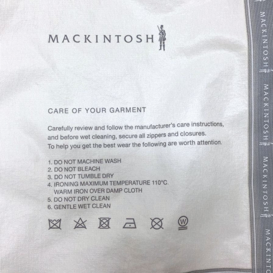 美品◆マッキントッシュ マウンテンパーカ― RAINTEC SKYE LONG サイズ6 レディース ブラック系 MACKINTOSH 【AFF23】