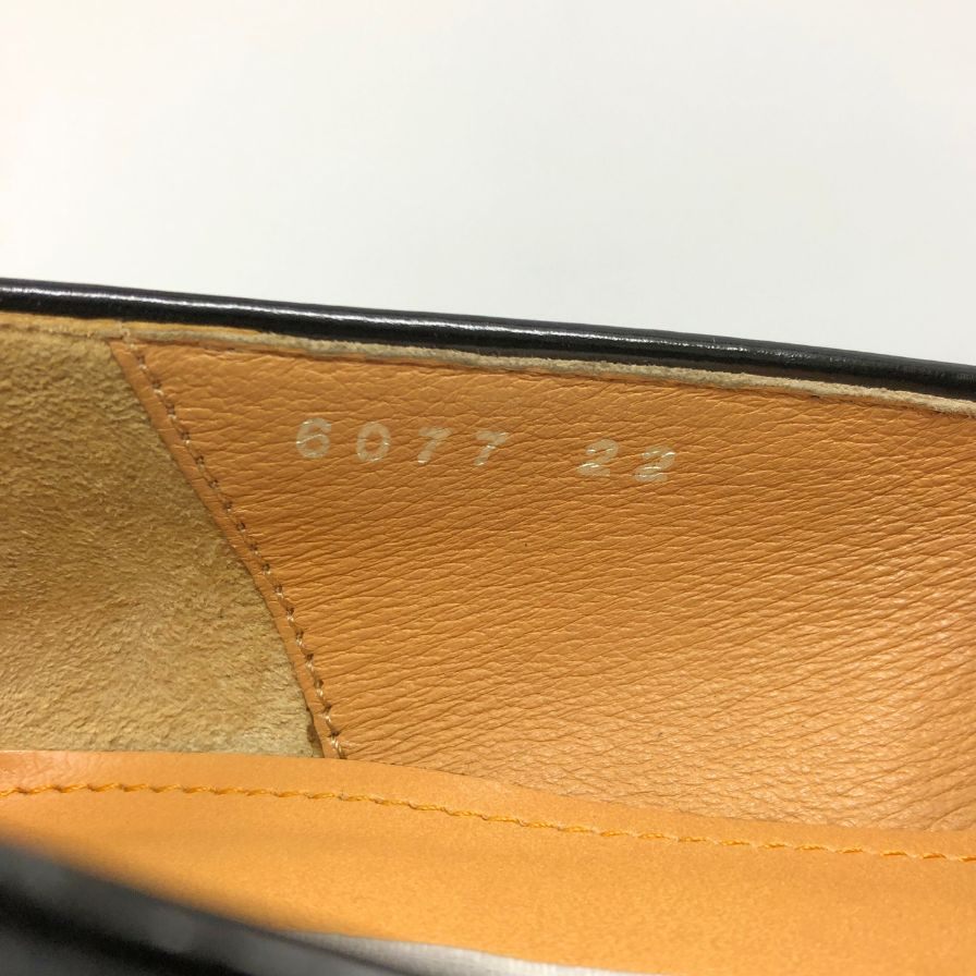 マッキントッシュフィロソフィー タッセルシューズ ブラック サイズ22 日本製 レディース MACKINTOSH PHILOSOPHY 約22.0cm【AFC31】