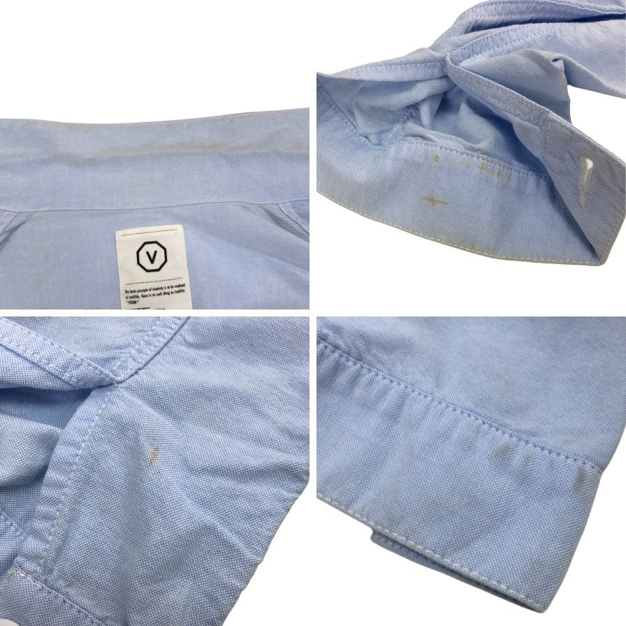中古◆ヴィズヴィム ビズビム コットン ジャケット 101 メンズ ブルー サイズL visvim 【AFB41】