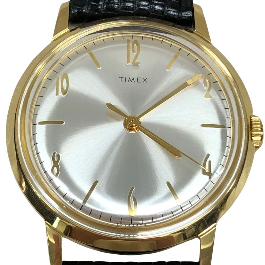 タイメックス 腕時計 手巻き時計 マーリン 50S 復刻モデル TW2T18400 ゴールド メンズ TIMEX【AFI7】