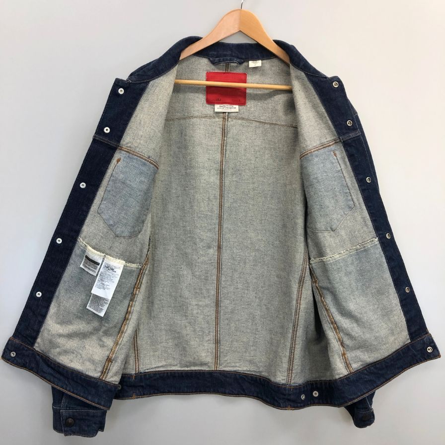 美品◆リーバイス プレミアム LEJ デニムジャケット 4ポケット メンズ サイズLインディゴ Levi's PREMIUM 【AFB15】