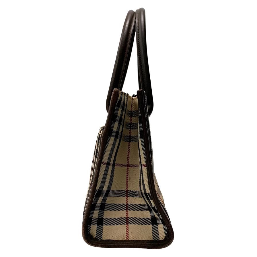 バーバリーノバチェック ミニ トート ハンドバッグ レディース Burberry【AFE1】