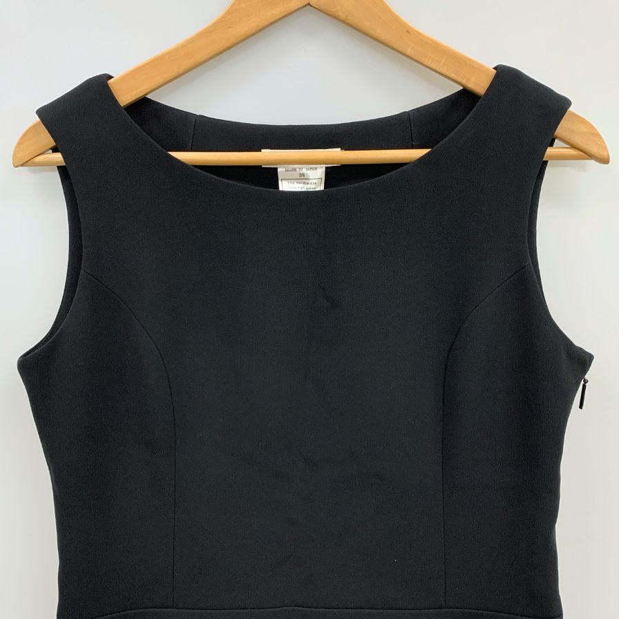 美品◆ルネ ノースリーブ ワンピース ブラック 6246050 38サイズ Rene 【AFB32】