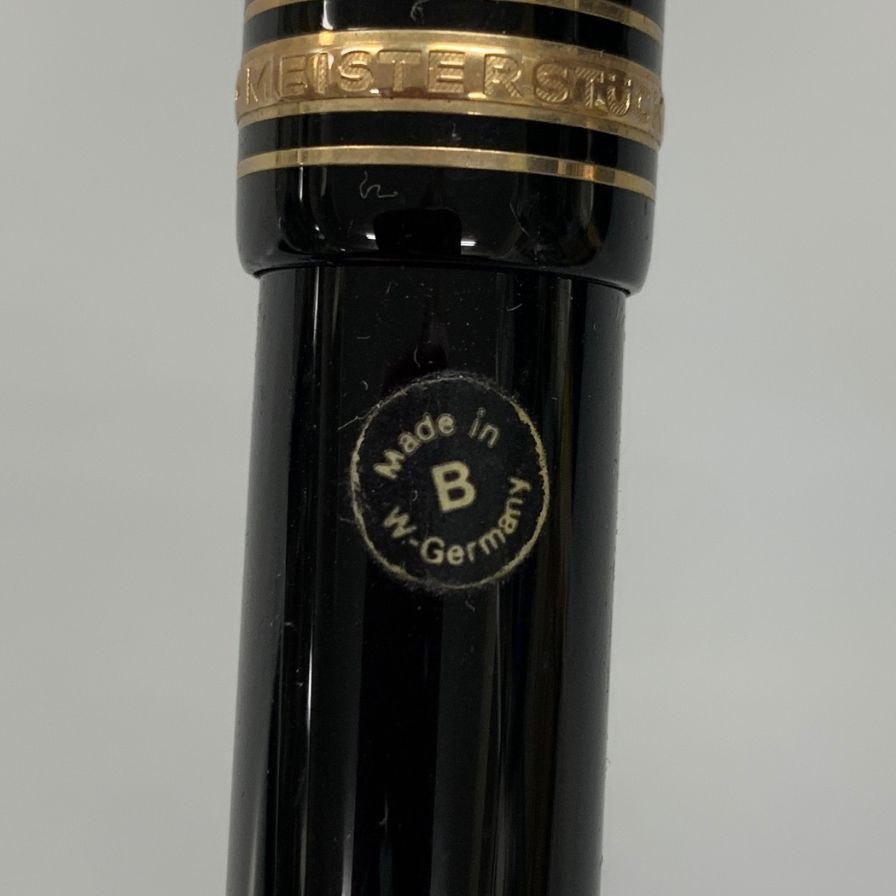 モンブラン 万年筆 マイスターシュティック ペン先14K 585 M字刻印 MONTOBLANC【AFI16】