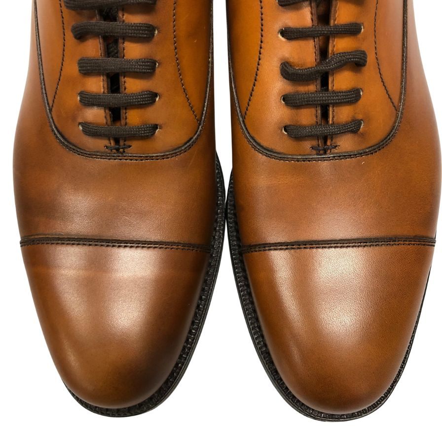 チャーチ レザーシューズ ストレートチップ ドバイ 136ラスト サイズ5 メンズ ウォルナット Church's DUBAI 約24.0cm【LA】【中古】