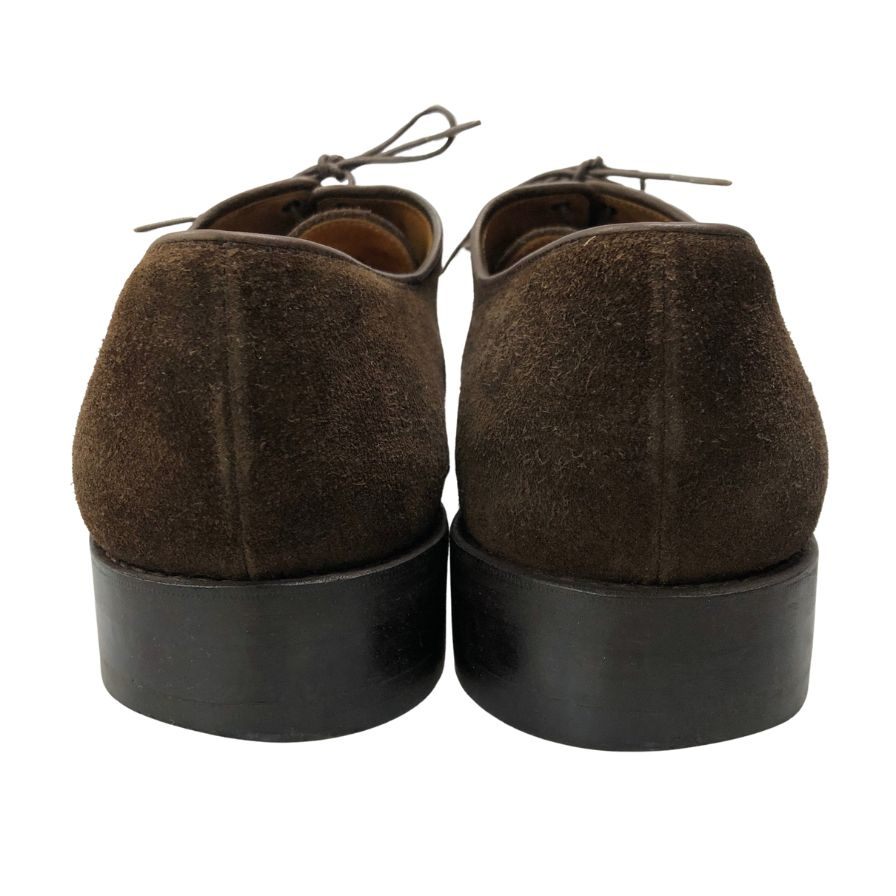 クロケット&ジョーンズ レザーシューズ ウースター スエード ブラウン メンズ サイズ9.5 E CROCKETT&JONES worcester ビジネスシューズ 約28.0cm【LA】【中古】