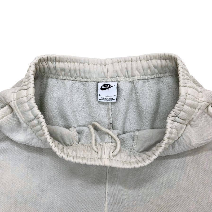 ナイキ ステューシー スウェット パンツボックスロゴ メンズ サイズ S ホワイト系 NIKE STUSSY 【AFB34】