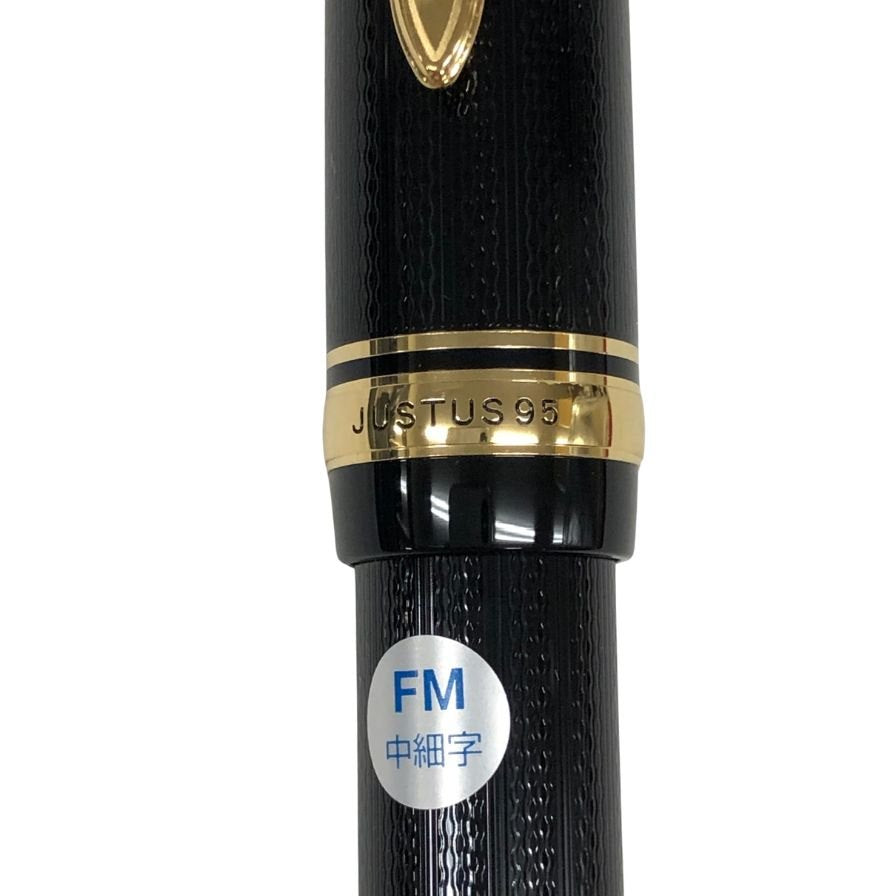 パイロット 万年筆 Justus95 ペン先14K FJ-3MR-NB-F ブラック PILOT【AFI12】