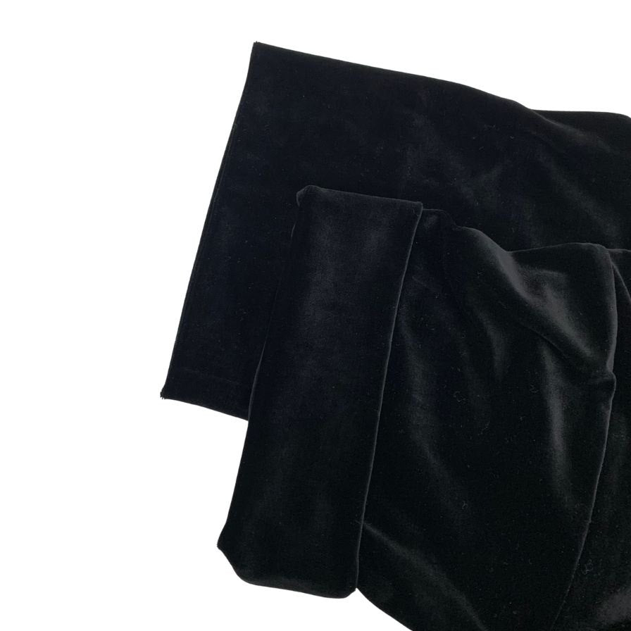 極美品◆デイジー ベロア ワンピース チュニックワンピース トリアセテート ブラック サイズ表記なし レディース DAISY VELOUR 【AFB47】