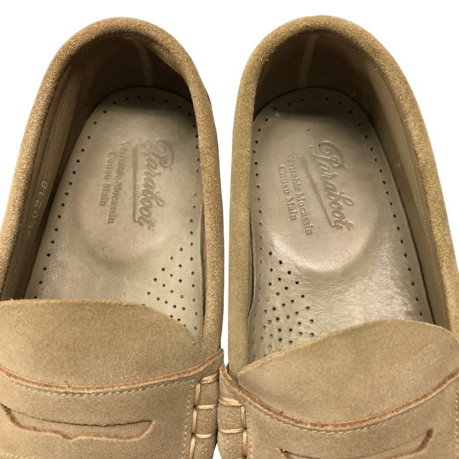 パラブーツ ローファー コロー スエード メンズ サイズ7.5 Paraboot 約26.0cm【AFD3】