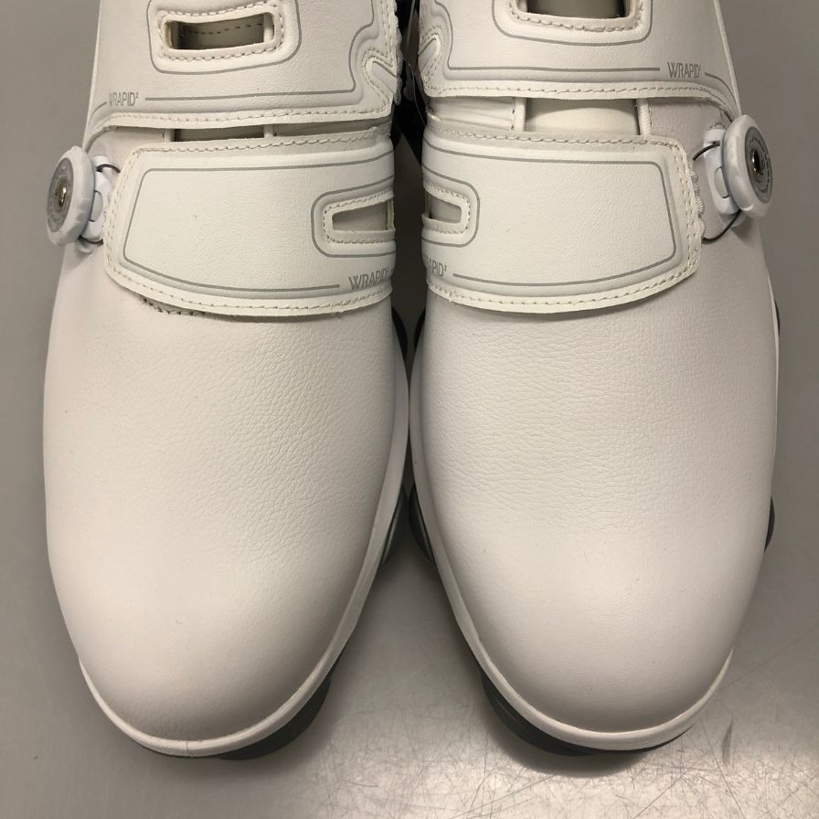 フットジョイ ゴルフシューズ レザー ローカット ダイヤルワイヤー式 ホワイト メンズ サイズ11.5 FJ FootJoy TOURS-A 約29.5cm【AFC5】