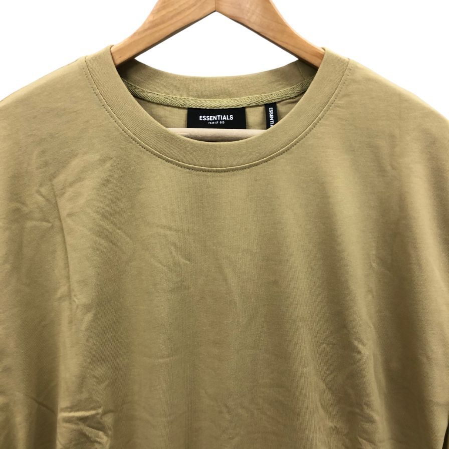 新品同様◆エフオージー エッセンシャルズ Tシャツ バックロゴ メンズ サイズL ベージュ系 FOG ESSENTIALS 【AFB23】