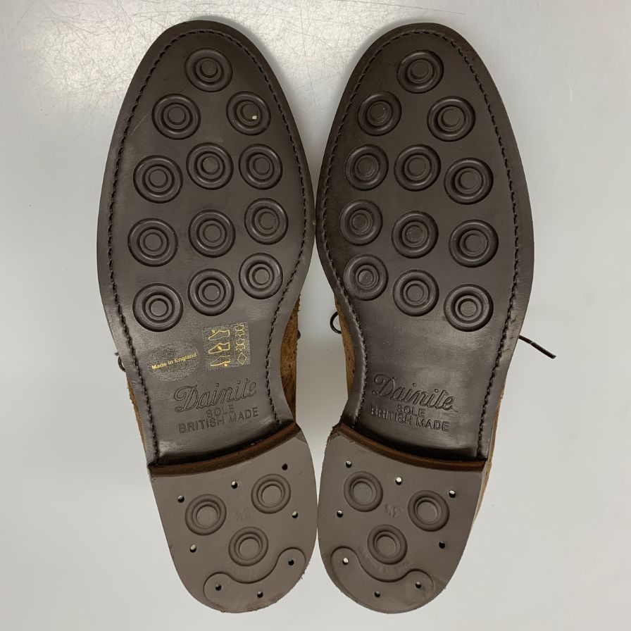 ロイドフットウェア レザーシューズ 2826ER04 ウイングチップ スエード メンズ サイズ7 ブラウン系 Lloyd Footwear 約25.5cm【AFD12】