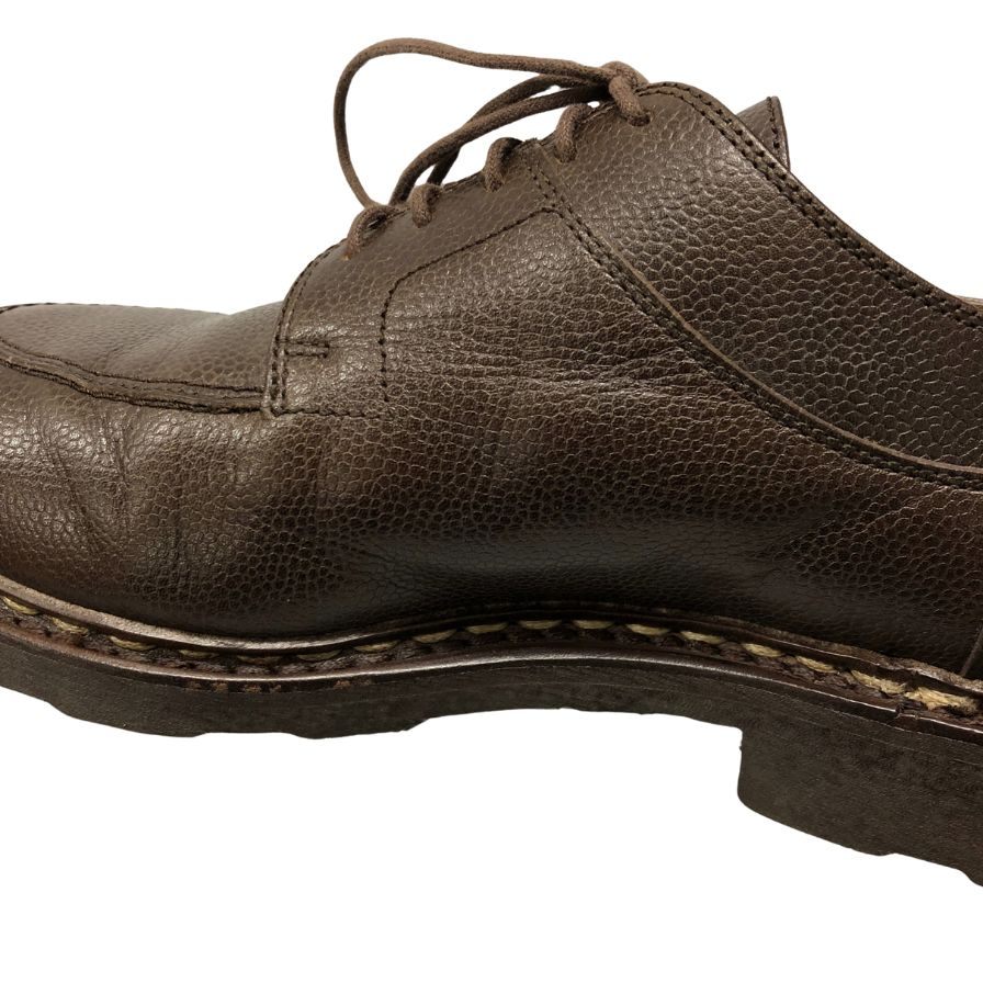 パラブーツ レザーシューズ Uチップ アヴィニョン グレインレザー サイズ7 ブラウン メンズ Paraboot ビジネスシューズ 約26.0cm【LA】【中古】