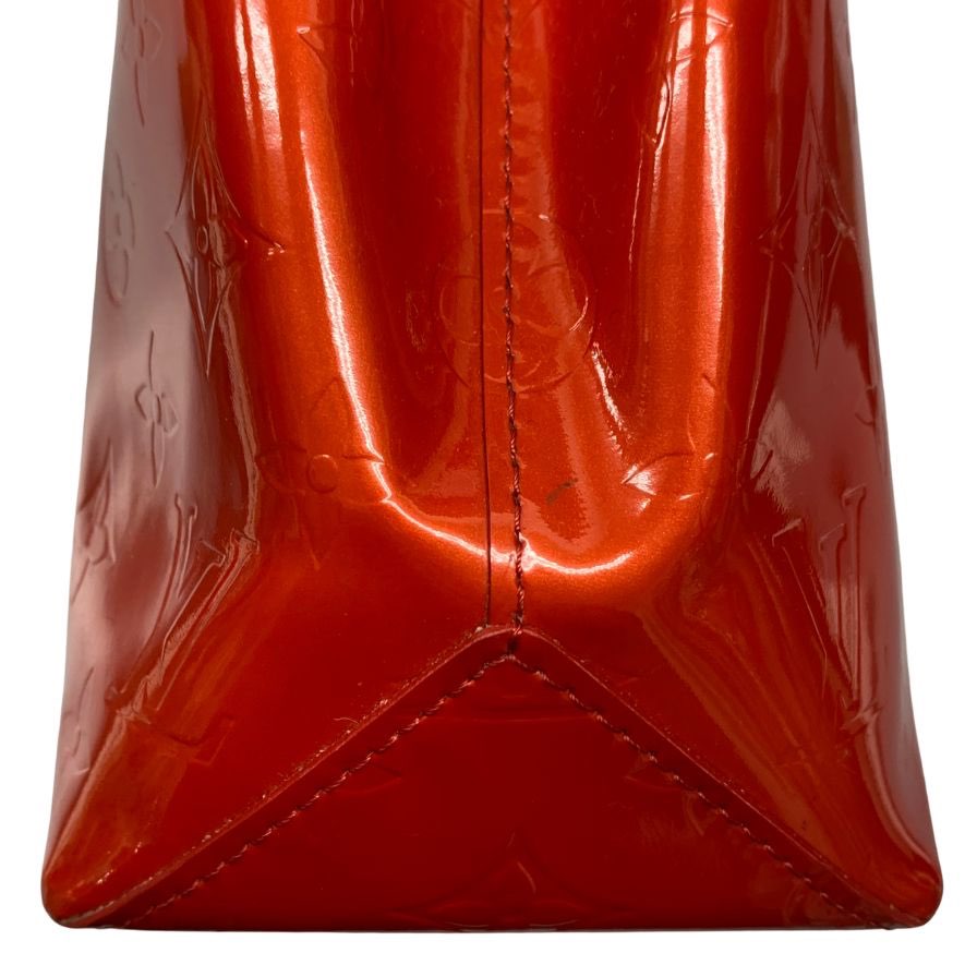 ルイヴィトン ハンドバッグ リードPM モノグラムヴェルニ レッド ポムダムール M91990 レッド LOUIS VUITTON【AFE11】