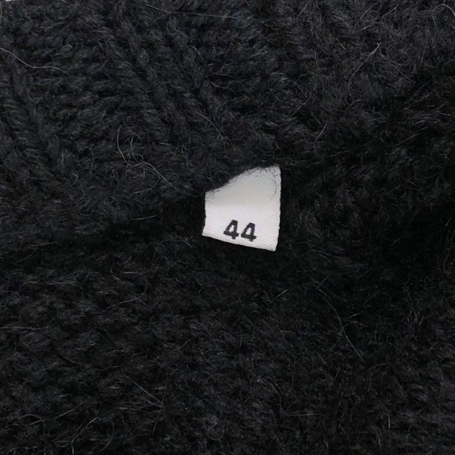 極美品◆ドルチェ&ガッバーナ ガウンコート 紐付き レディース サイズ44 ブラック DOLCE&GABBANA 【AFB17】