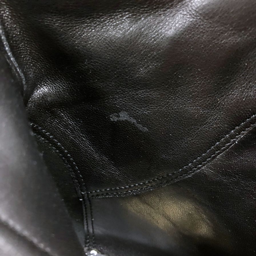 プラダ サイドジップブーツ チャンキーヒール ブラック ゴールド金具 レディース サイズ36 PRADA 約22.5cm【AFC34】