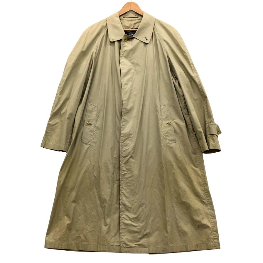 中古◆バーバリー バルカラーコート 90S 旧タグ ベージュ メンズ サイズ表記なし Burberry 【AFB20】
