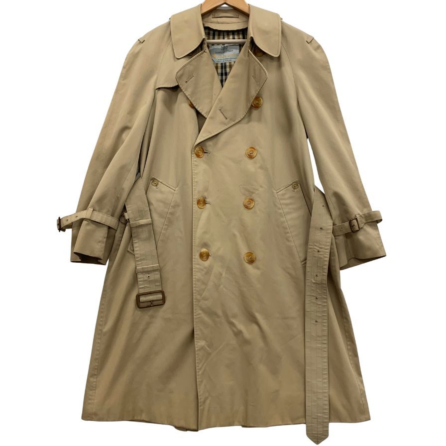 アクアスキュータム トレンチコート 70S アクア5 イングランド製 ベージュ メンズ サイズ表記なし Aquascutum【LA】