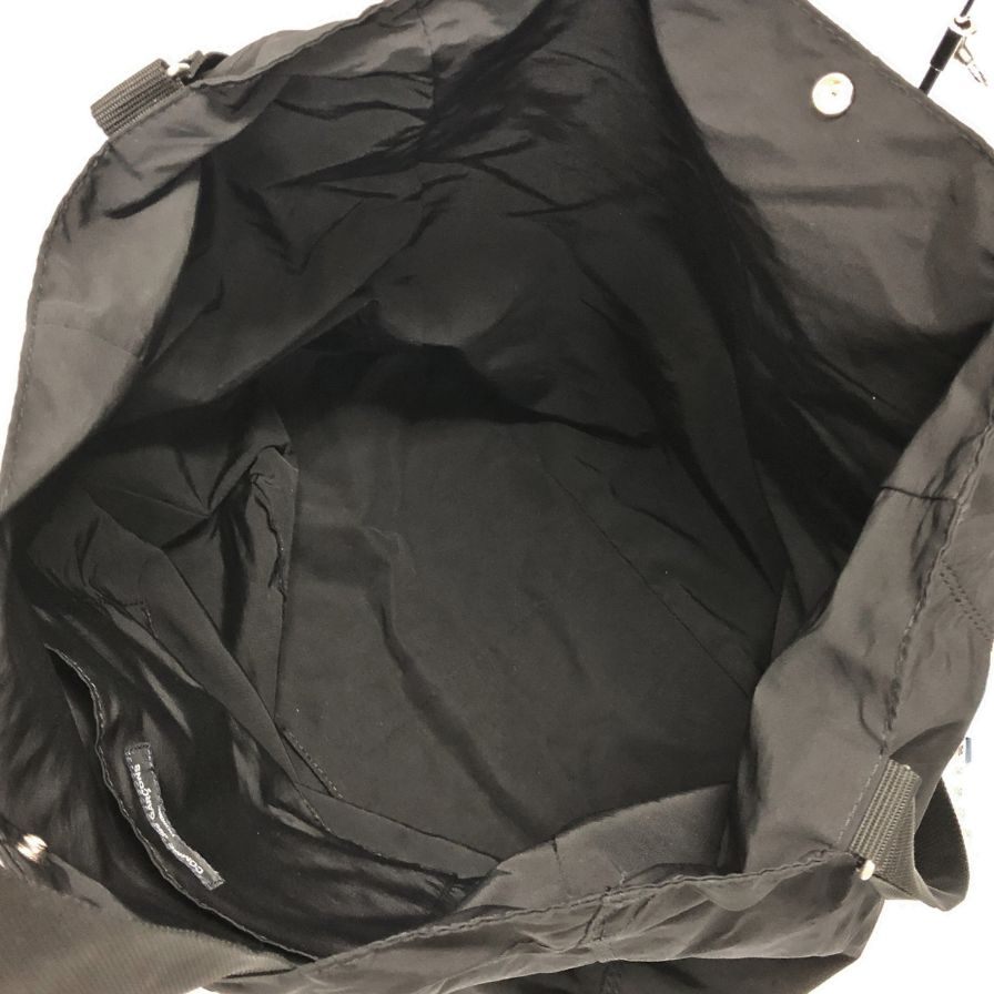 コムデギャルソン オム ショルダーバッグ 綿ナイロングログラン 2Way トート HN―K 292 ブラック COMME des GARCONS HOMME【AFE6】