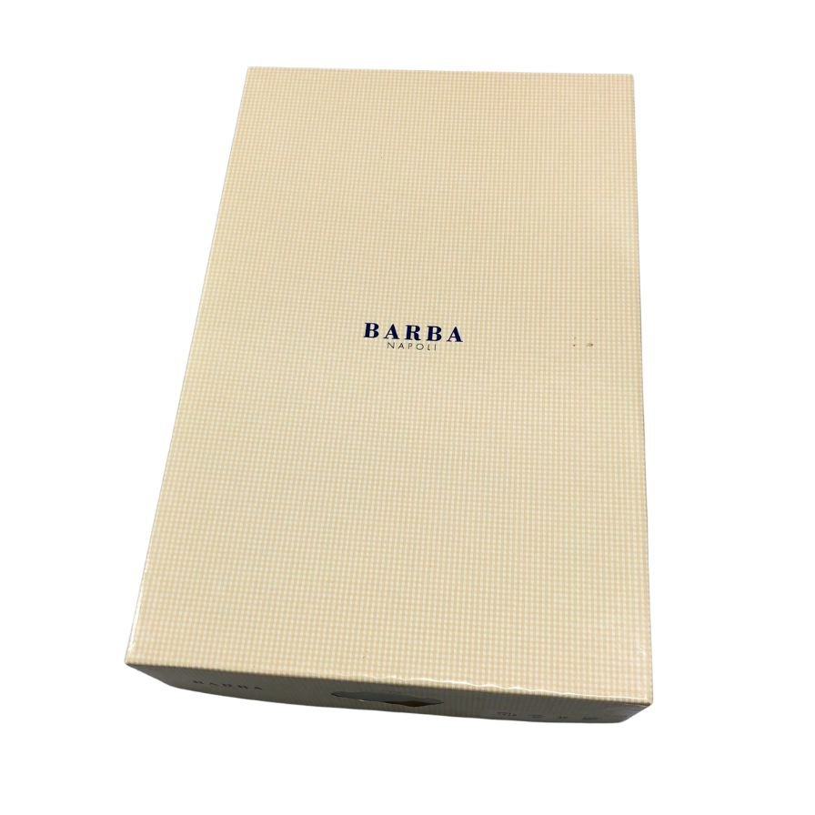 バルバ シャツ 長袖 メンズ コットン サイズ37 ネイビー BARBA【LA】
