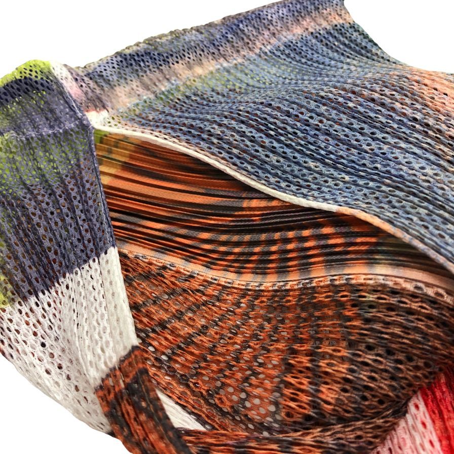 プリーツプリーズ イッセイミヤケ ラップスカート マルチカラー レディース サイズF PP12-JG618 PLEATS PLEASE ISSEY MIYAKE【AFB41】
