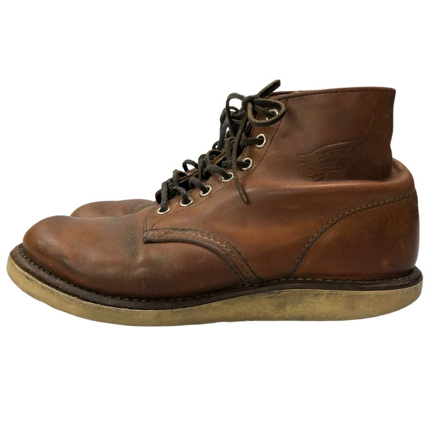 レッドウィング 09S ワークブーツ 9111 クラシック ブラウン US7D メンズ REDWING 約25.5cm【AFC2】