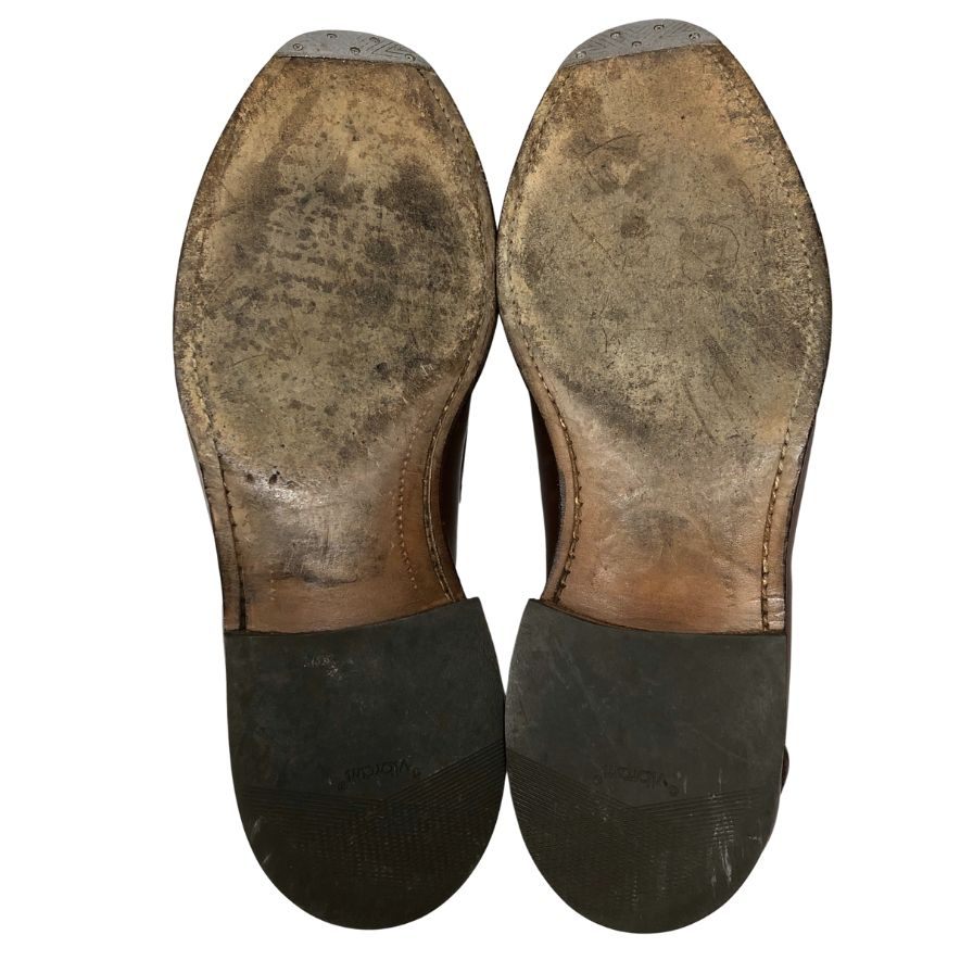 アレンエドモンズ ローファー グラスゴー メンズサイズ 8 ブラウン Allen Edmonds 約26.0cm【AFC47】