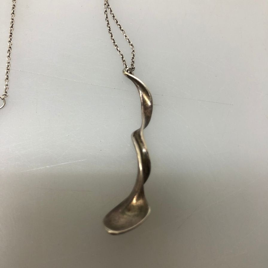 ティファニー フランクゲーリー オーキッド ドロップ SV925 ネックレス TIFFANY&Co【AFI6】