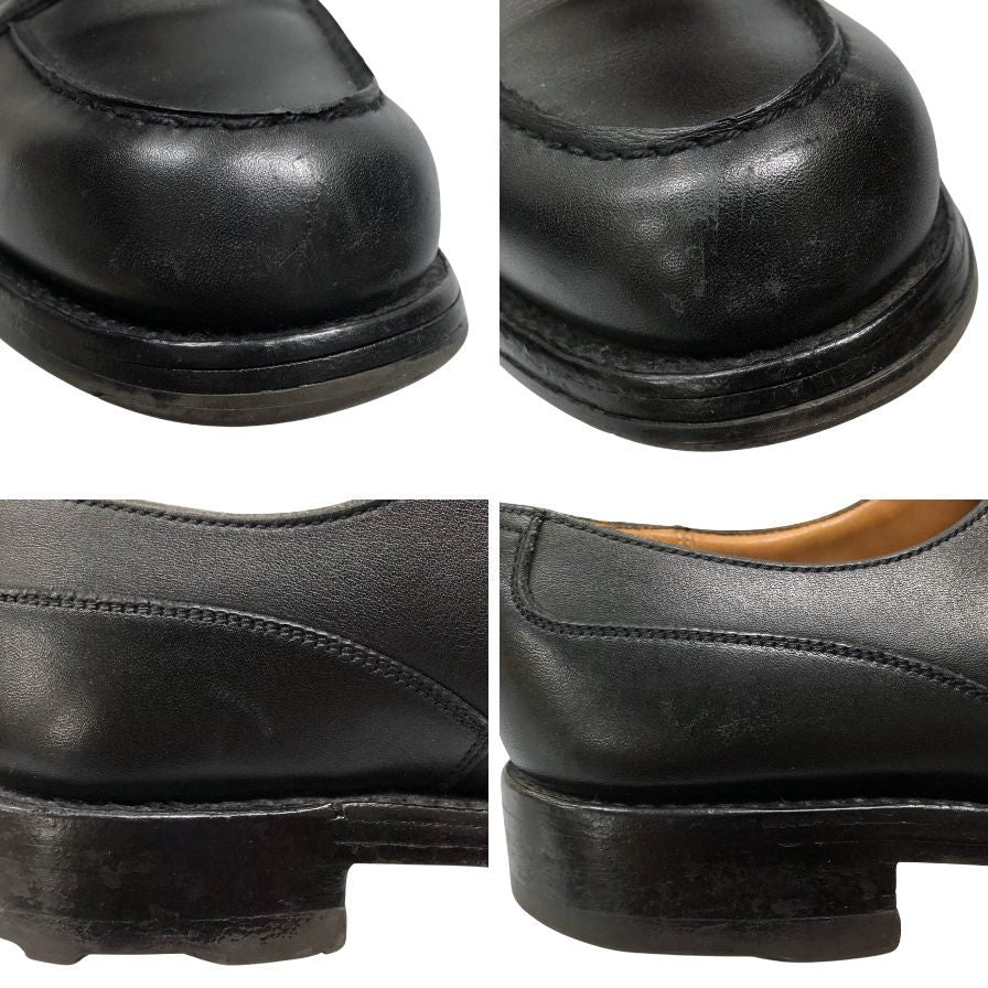 ジェイエムウエストン ゴルフ 641 ブラックロシアンカーフ UK5C メンズ J.M.WESTON ビジネスシューズ 約24.5cm【LA】【中古】
