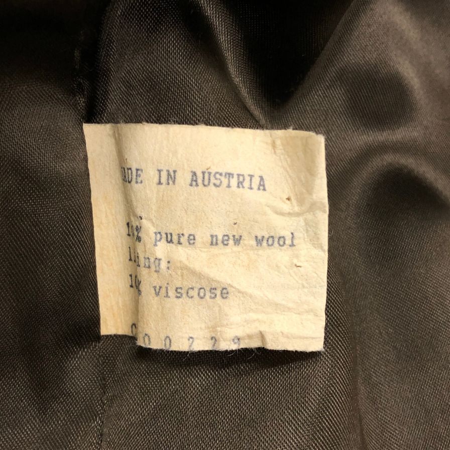 極美品◆アクアスキュータム ローデンコート ウール オリーブ サイズ36 メンズ Aquascutum 【AFA4】