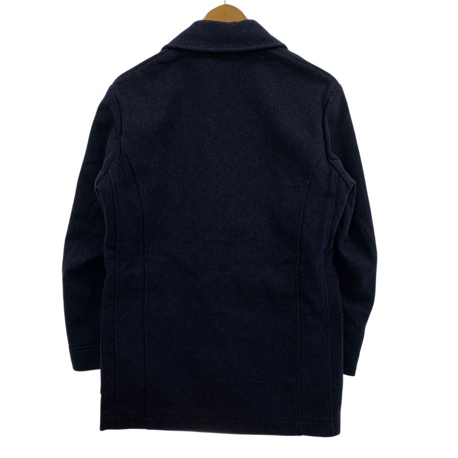 美品◆フレンチミリタリー ホスピタルジャケット 30s~40s ウール 2釦 ネイビー メンズ サイズ3B FRENCH MILITARY 【AFA8】