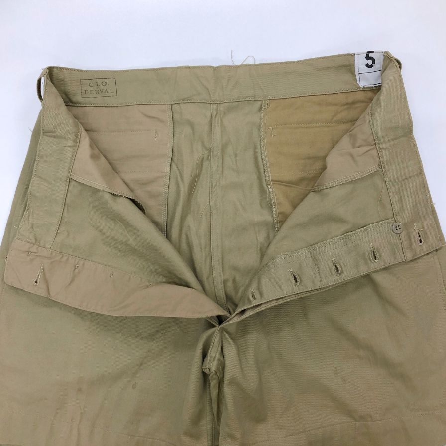 フレンチ アーミー M52 ショートパンツ メンズ ベージュ サイズ5 【AFB16】