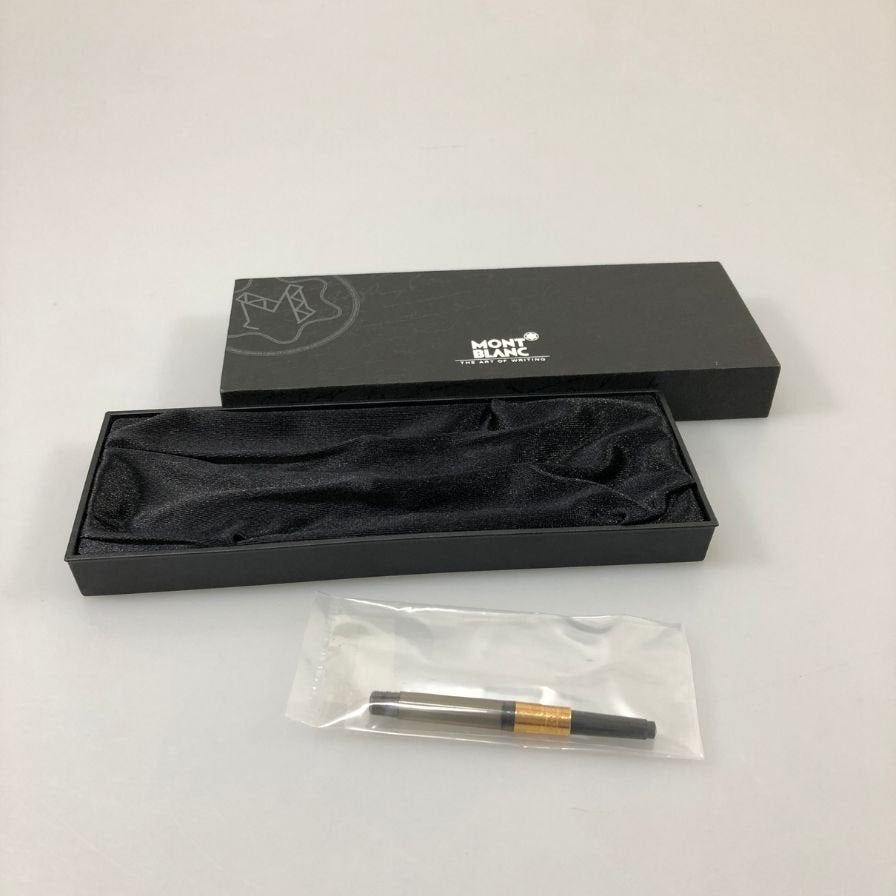 モンブラン 万年筆 マイスターシュテュック ペン先14K 585 ブラック ゴールド MONTBLANC【AFI2】