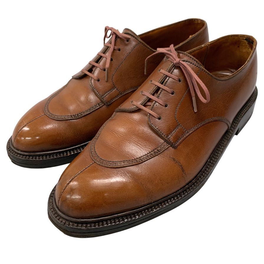 ジェイエムウエストン Uチップ ブラウン 6D メンズ 革靴 J.M. WESTON ビジネスシューズ 約24.5cm【LA】【中古】