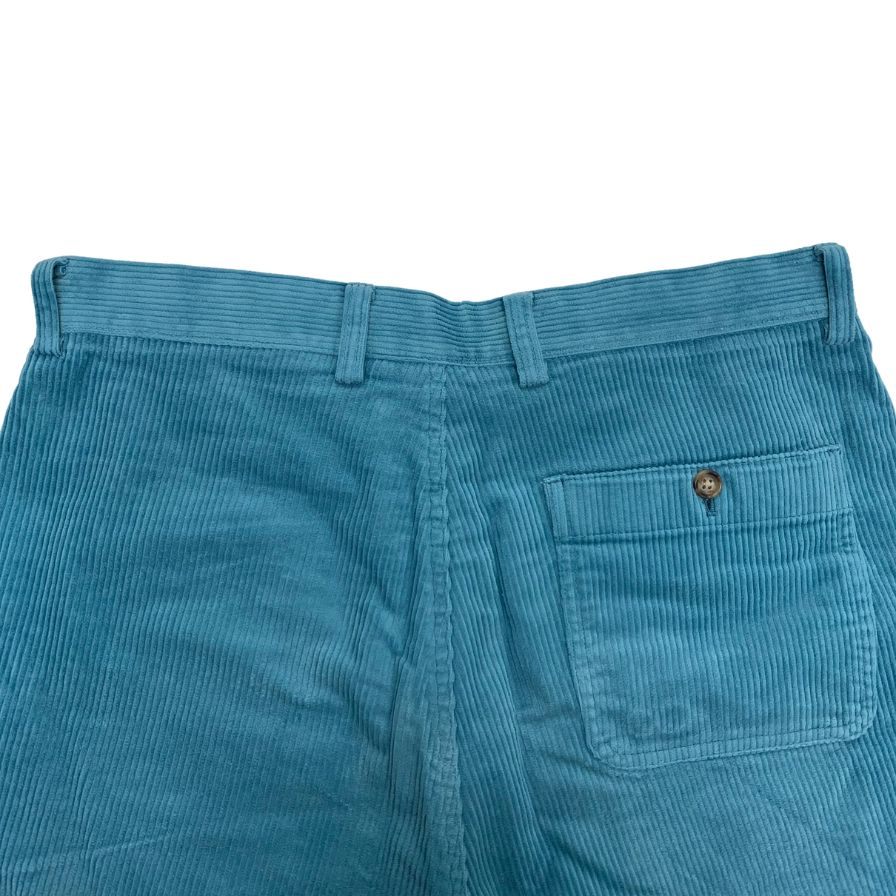 ブルックスブラザーズ ハーフパンツ ショートパンツ コーデュロイ メンズ W32 ライトブルー BROOKS BROTHERS 【AFB36】