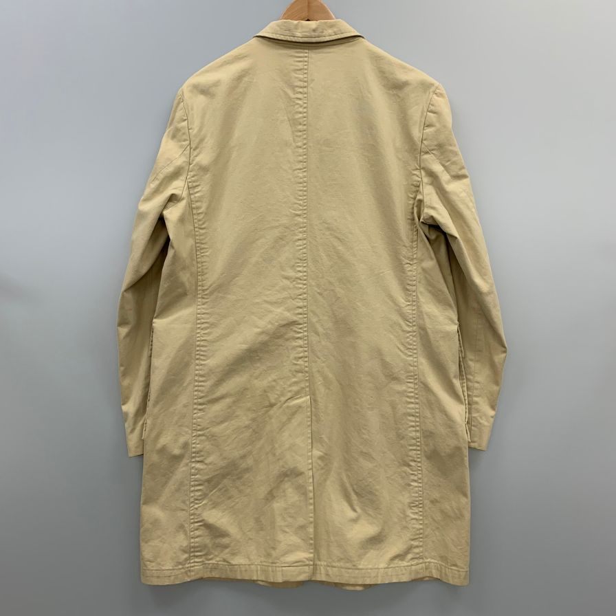 美品◆バナナリパブリック コート オールド コットン ベージュ メンズ サイズ L BANANA REPUBLIC 【AFB34】