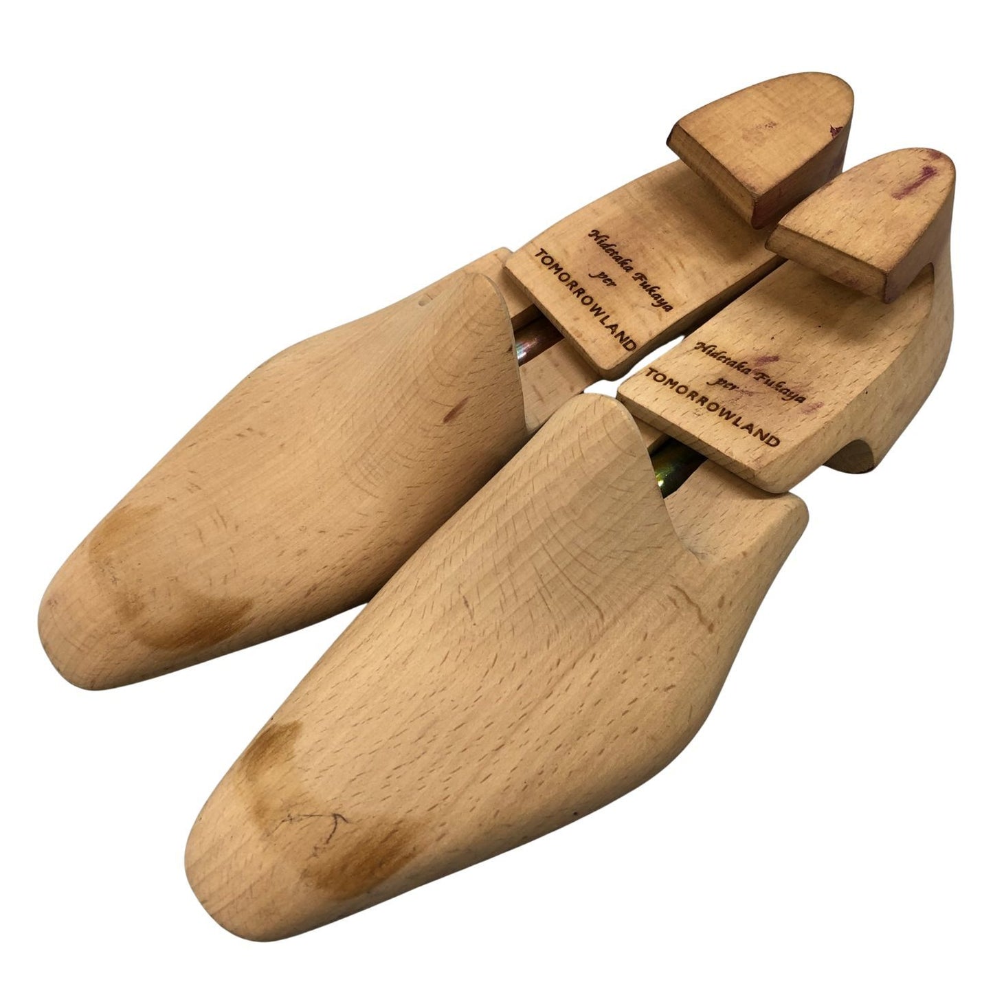 ヒデタカフカヤ トゥモローランド レザーシューズ パンチドキャップトゥ スエード ブラック サイズ40 Hidetaka Fukaya TOMORROWLAND 約25.5cm【AFC34】