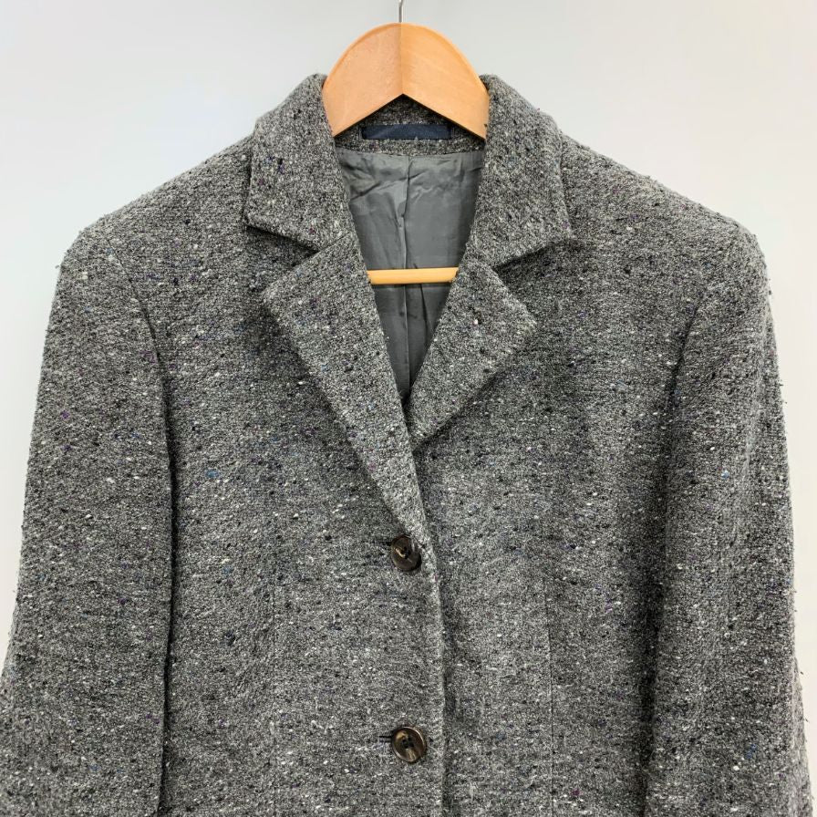BURBERRY グレー コート 40 中古◇バーバリー ジャケット コート レディース グレー サイズ