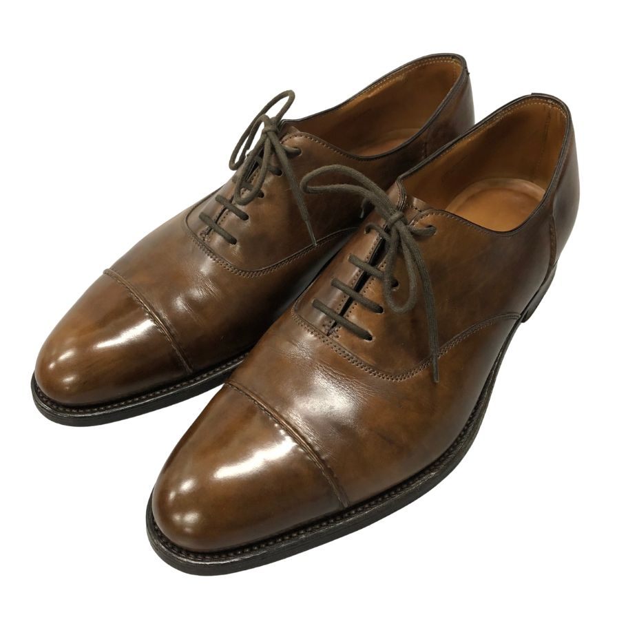 ジョンロブ レザーシューズ ラングトン メンズ サイズUK6 ブラウン John Lobb ビジネスシューズ 約24.5cm【LA】【中古】