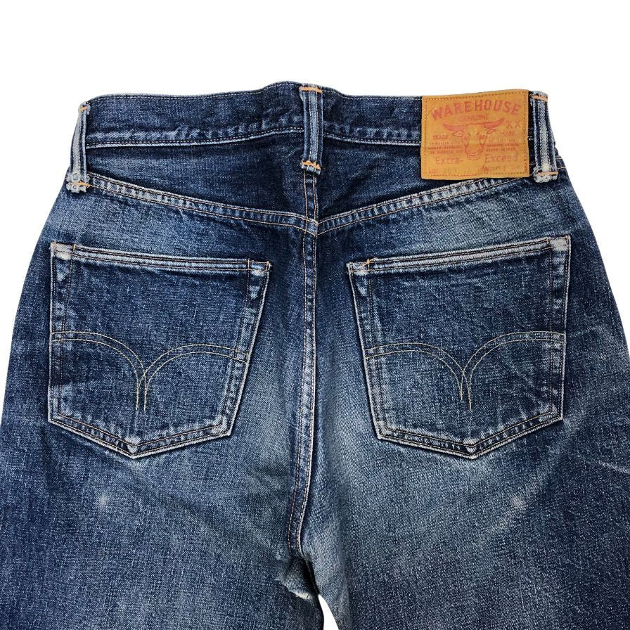 ウェアハウス デニムパンツ 1001XX 牛バッチ サイズW30L34 WAREHOUSE 【AFB33】