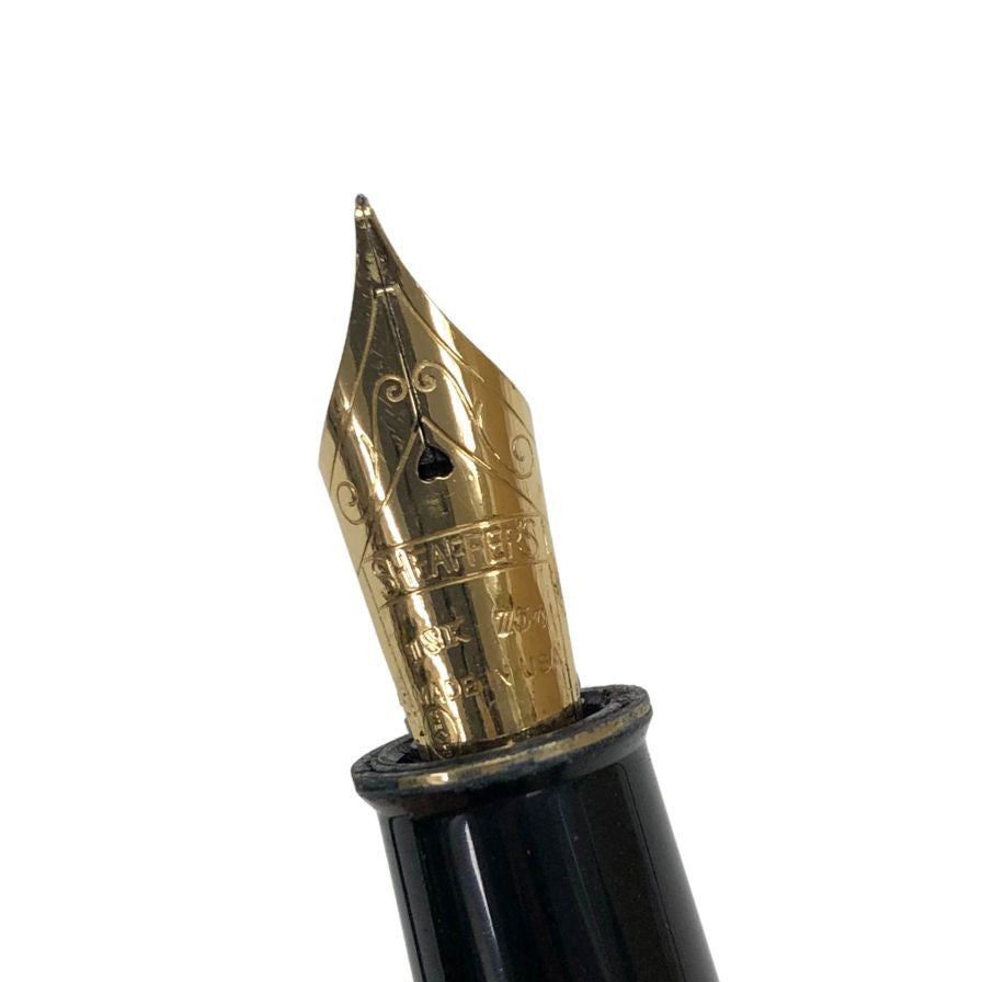 シェーファー 万年筆 ネイビー×ゴールド ペン先18K750 SHEAFFER【AFI13】