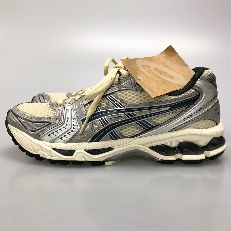 アシックス ローカットスニーカー メッシュ ゲルカヤノ 14 ランニングシューズ 1203A537 ホワイト レディース サイズ23.5cm Asics 約23.5cm【AFD8】