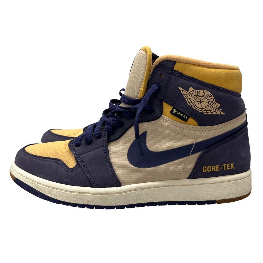 中古◆ナイキ エア ジョーダン 1 エレメント ゴアテックス DB2889-501 メンズ サイズ27.5cm NIKE JORDAN BRAND AIR JORDAN 1 ELEMENT SKY J PURPLE/SHIMMER-HONEYCOMB-SAIL【AFD5】