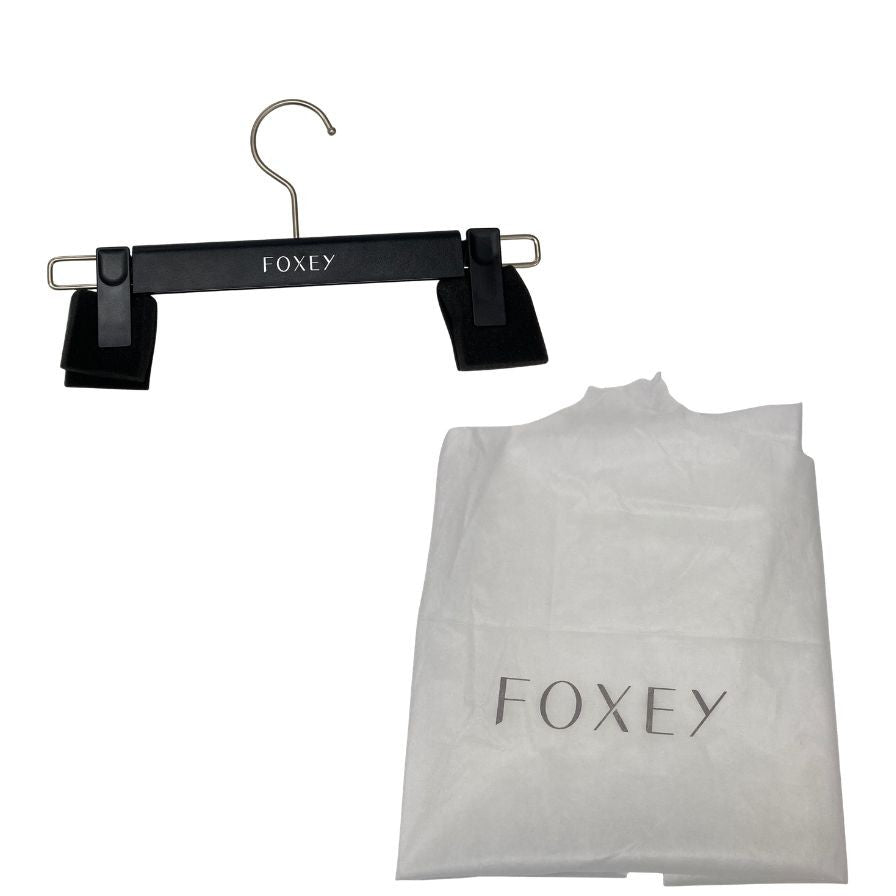 フォクシー フレアスカート ブラック サイズ38 レディース FOXEY【AFB19】
