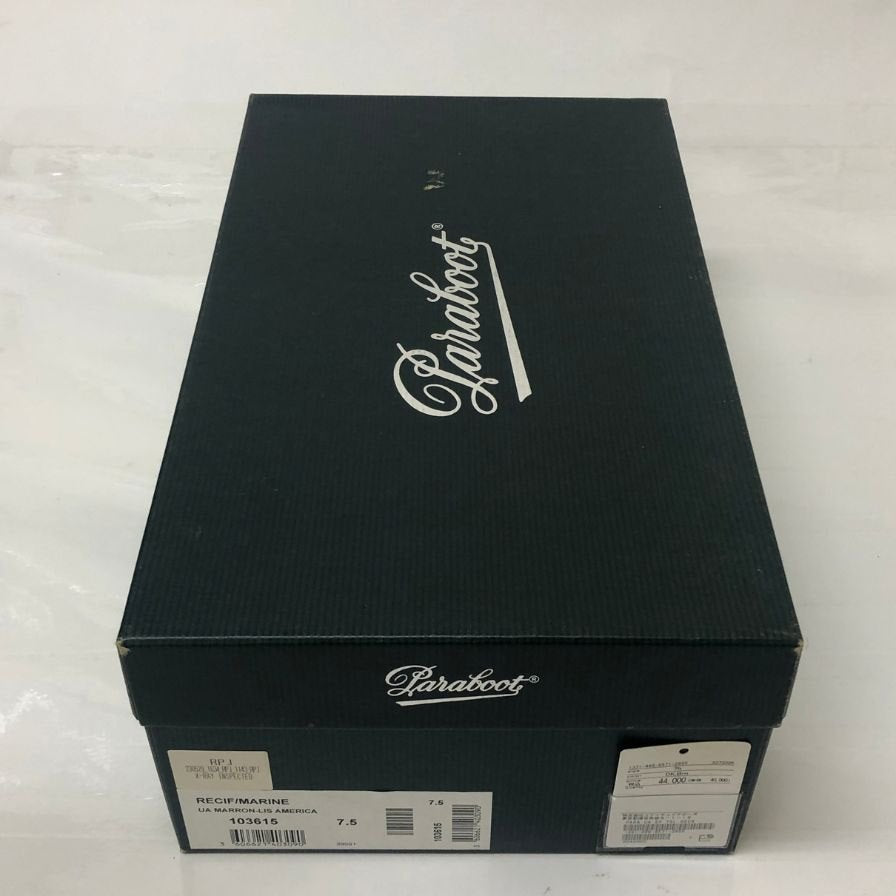 パラブーツ 103615 レシフ タッセルデッキシューズ カーフ ダークブラウン UK7.5 メンズ Paraboot 約26.0cm【AFD15】