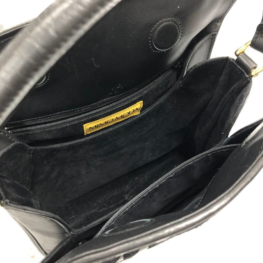 ミモモーダ ハンドバッグ ブラック レディース MIMO MODA【AFE9】