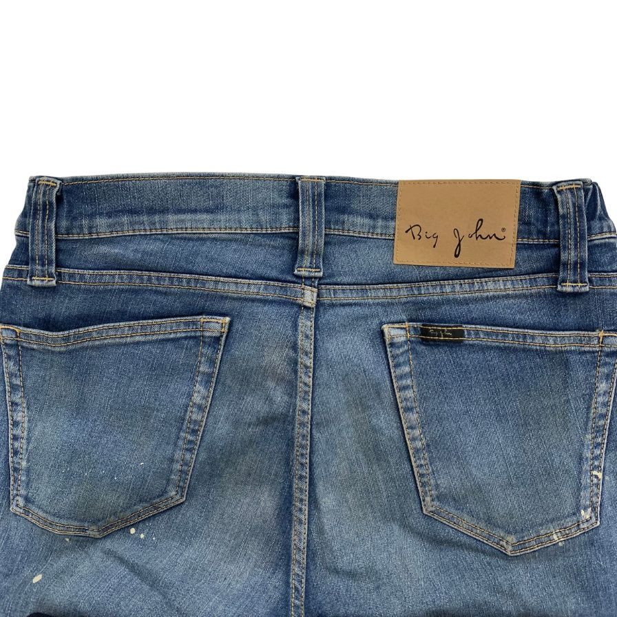 ビッグジョン デニムパンツ MMM134J Carrot Leg レディース サイズ28 ブルー系 BIG JOHN 【AFB35】