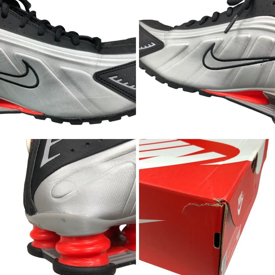 ナイキ ローカットスニーカー ショックス HQ1988-002 シルバー メンズ サイズ28.5cm NIKE 約28.5cm【AFD14】